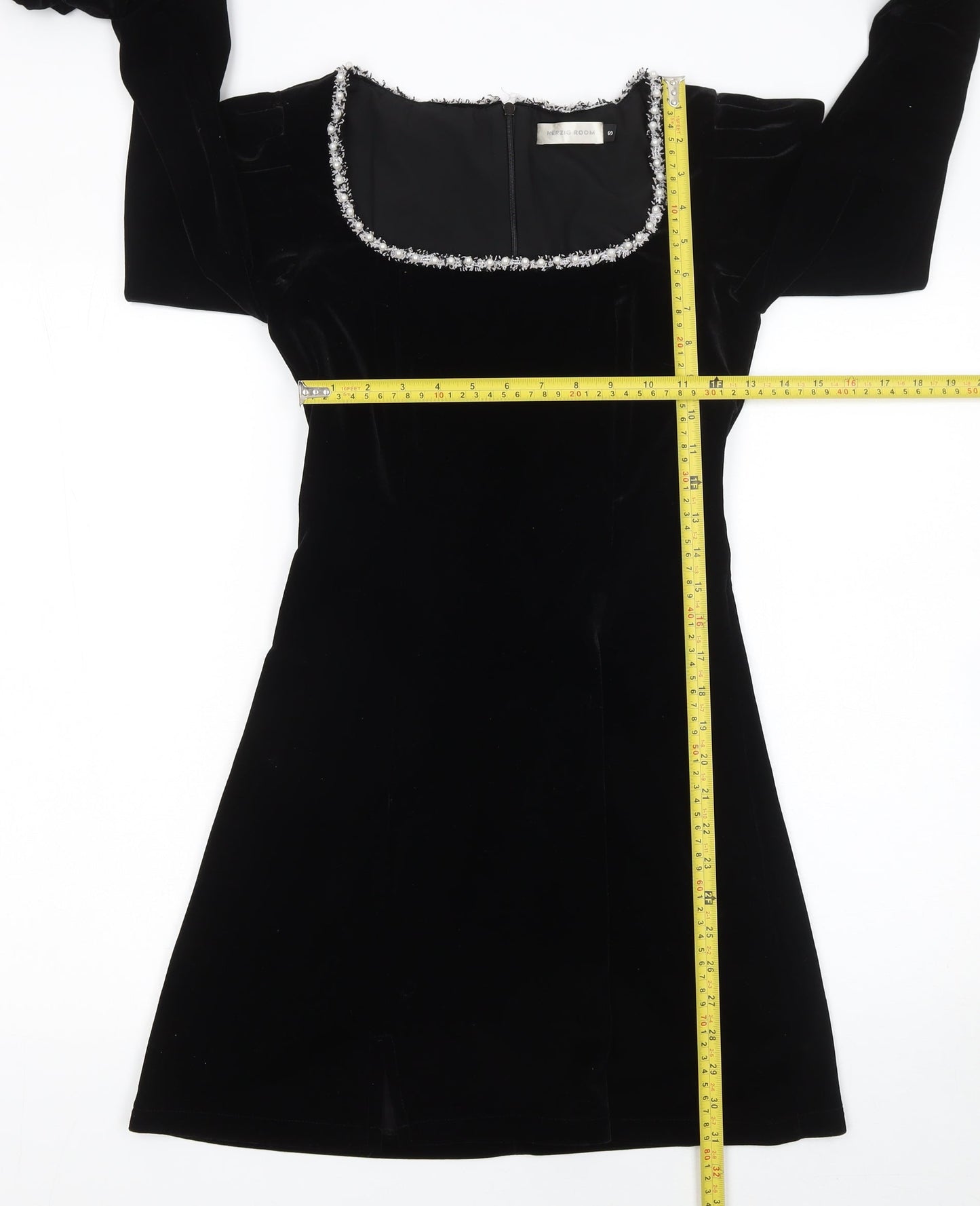 Womens UK Size S HERZIG ROOM A-Line Dress