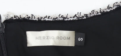 Womens UK Size S HERZIG ROOM A-Line Dress