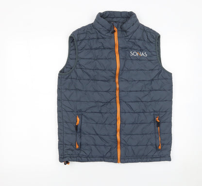 Mens UK Size S SONAS Grey Bodywarmer