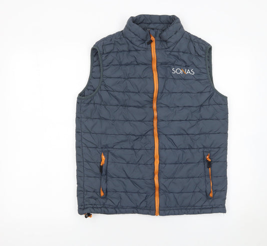 Mens UK Size S SONAS Grey Bodywarmer
