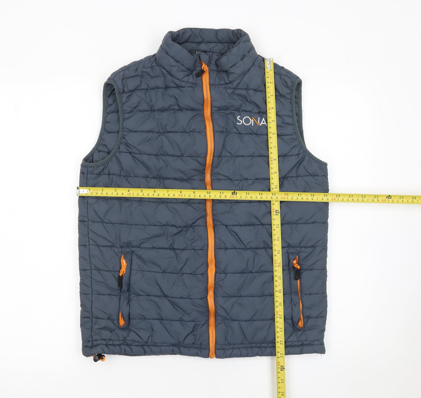 Mens UK Size S SONAS Grey Bodywarmer