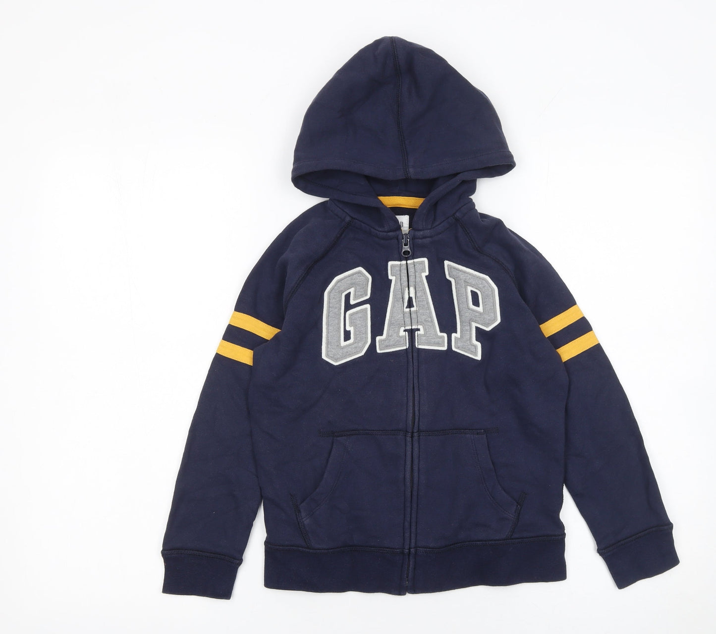 Boys UK Size 6-7 Years Gap Blue Full Zip Hoodie