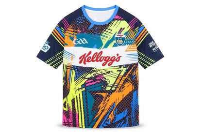 Front view of Masita boys’ multicoloured kellogg’s gaa cool camps jersey t-shirt 5 years