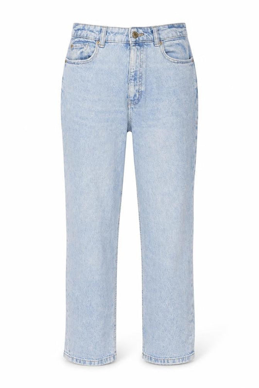 Womens UK Size 10 Zara Relaxed Fit Mom Blue Jeans