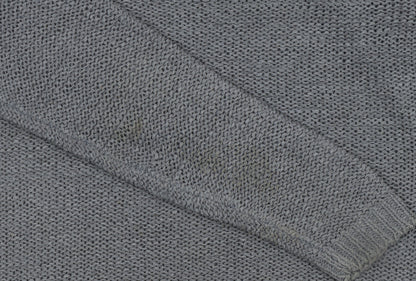 ONLY Womens Blue XS Chunky Knit Pullover Jumper