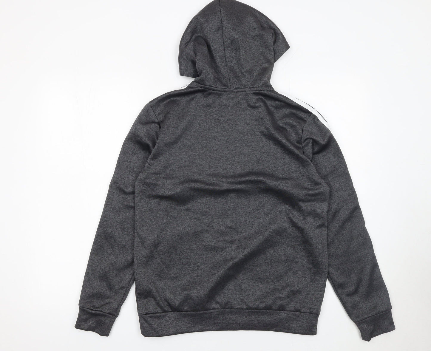 Boys UK Size 13-14 Years adidas Grey Pullover Hoodie
