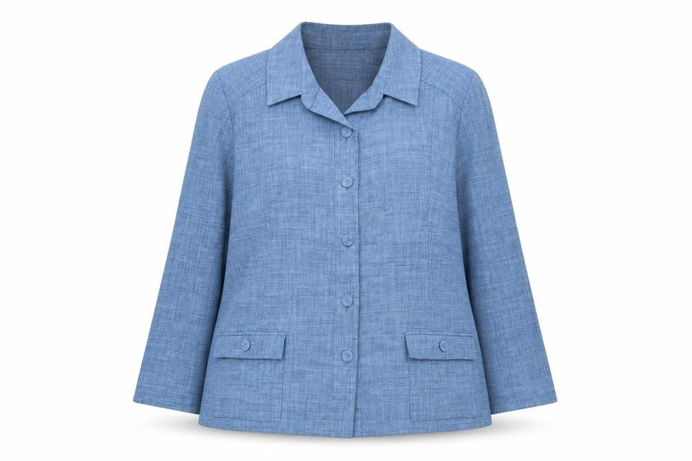 Womens UK Size 22 David Nieper Plus Blue Blazer