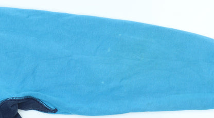 Boys UK Size 12-13 Years Nike Blue Full Zip Hoodie