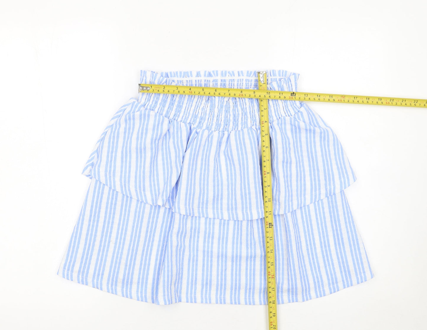 Girls UK Size L Dunnes Stores A-Line Seersucker Skirt