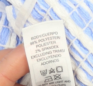 Girls UK Size L Dunnes Stores A-Line Seersucker Skirt