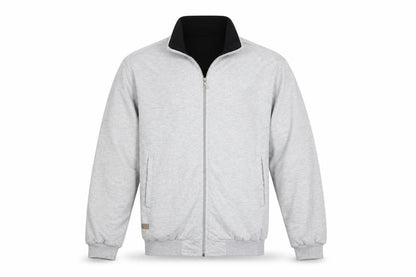 Mens UK Size L Abercrombie & Fitch Grey Full Zip Sweatshirt