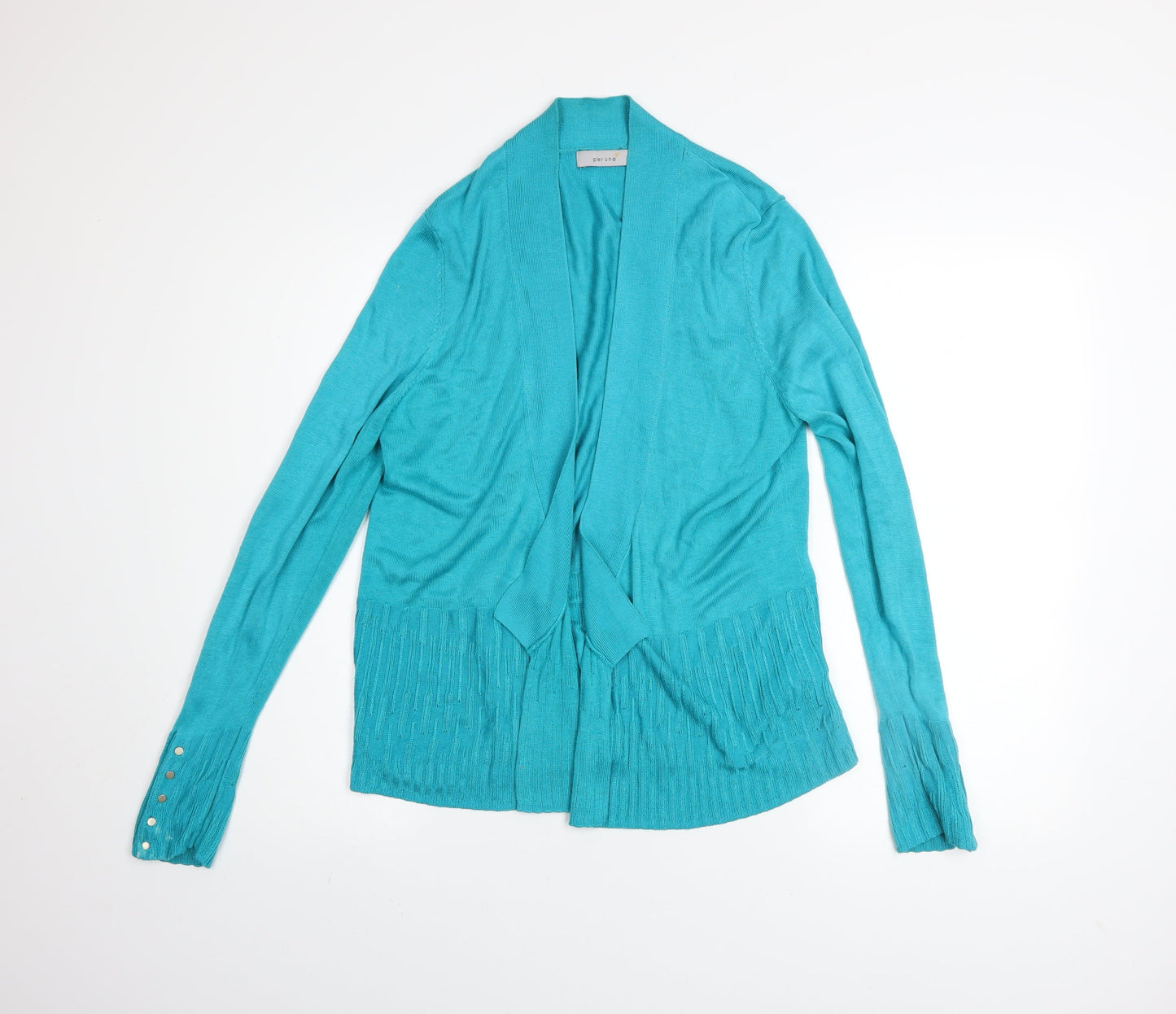 Womens UK Size 14 Marks and Spencer Blue Cardigan Jumper