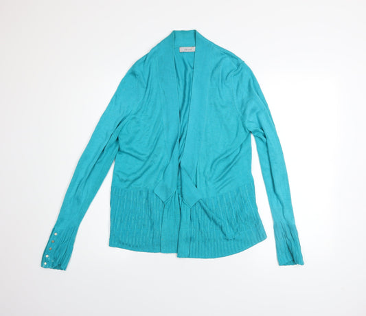 Womens UK Size 14 Marks and Spencer Blue Cardigan Jumper