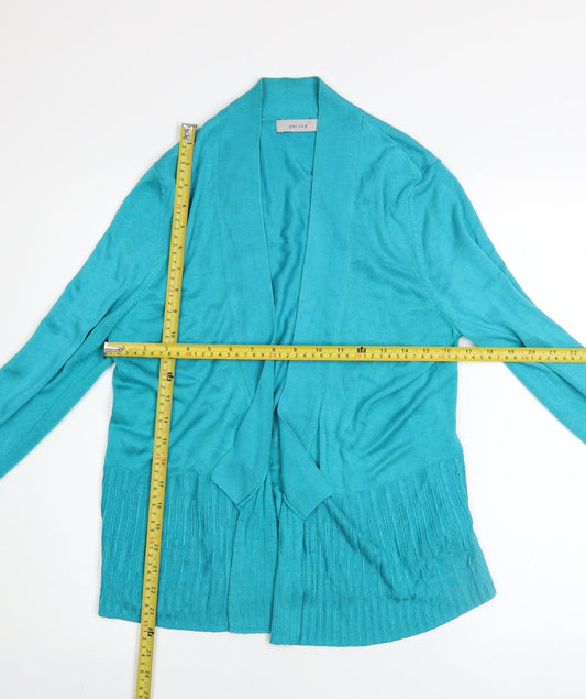 Womens UK Size 14 Marks and Spencer Blue Cardigan Jumper