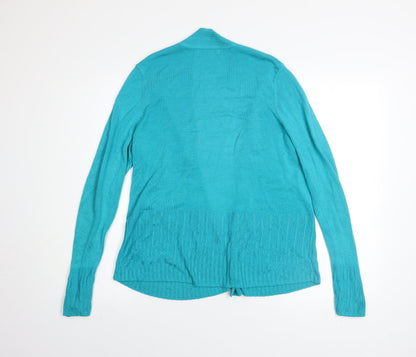 Womens UK Size 14 Marks and Spencer Blue Cardigan Jumper