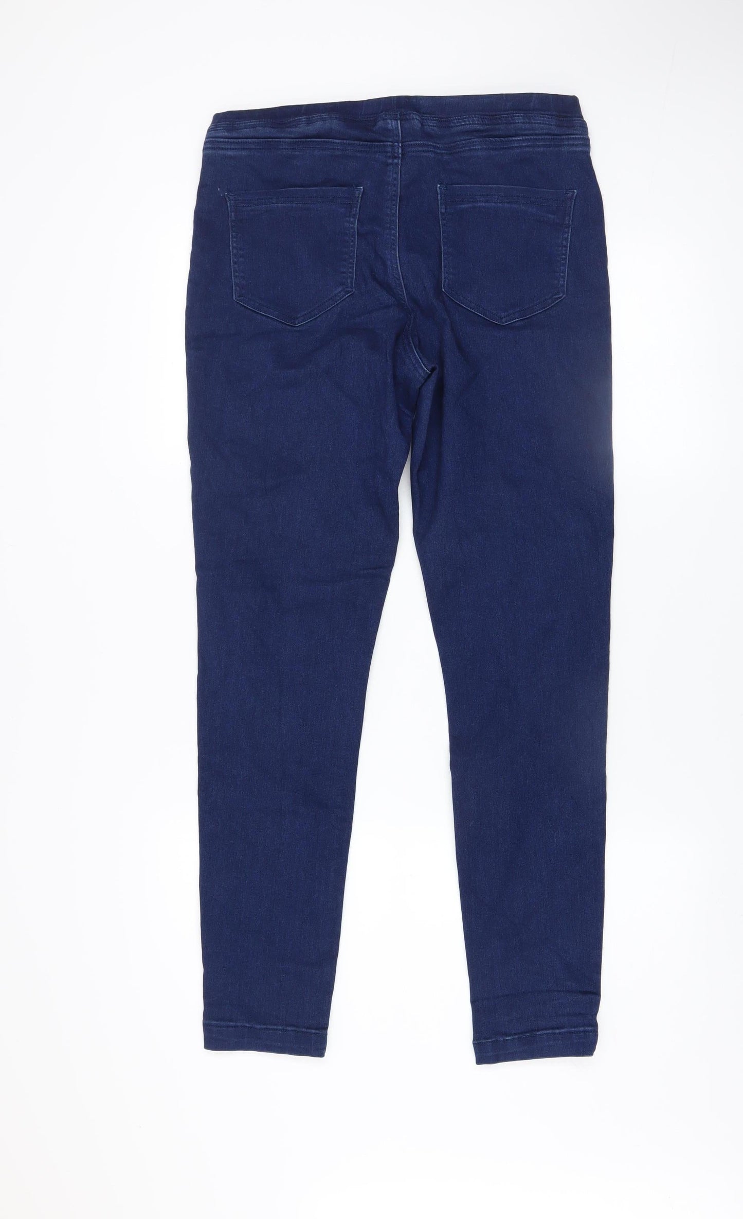 Womens UK Size 12 PINNS Slim Fit Skinny Blue Jeans