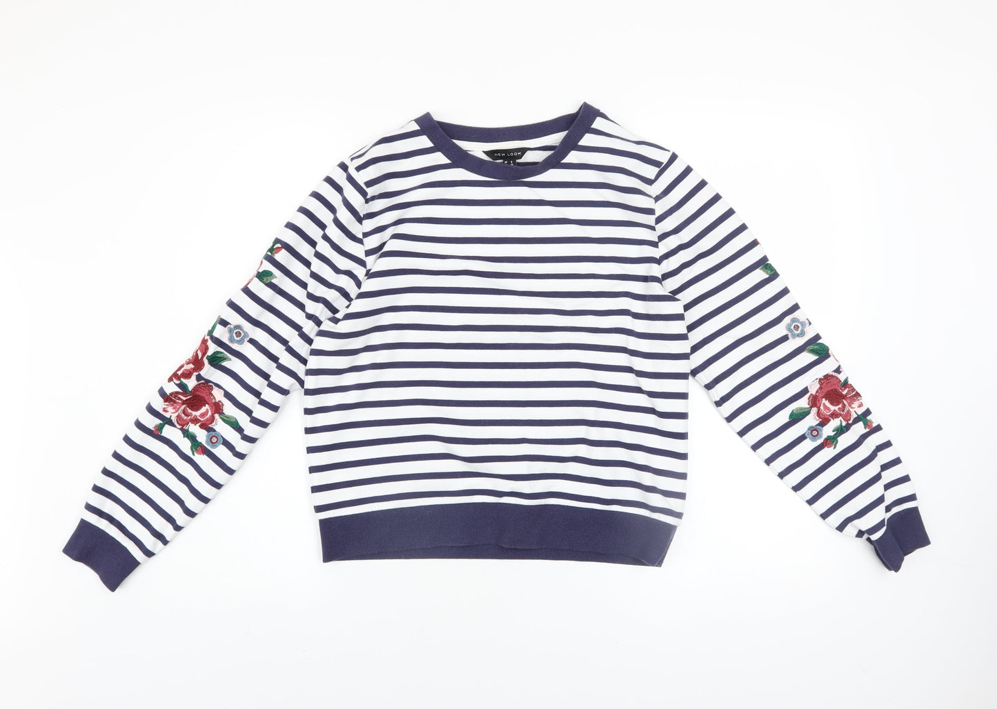 Womens UK Size 8 New Look Blue Pullover Sweatshirt