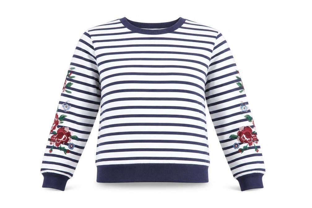 Womens UK Size 8 New Look Blue Pullover Sweatshirt