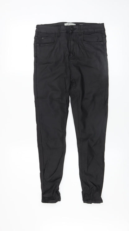 Womens UK Size 10 New Look Slim Fit Jegging Black Trousers