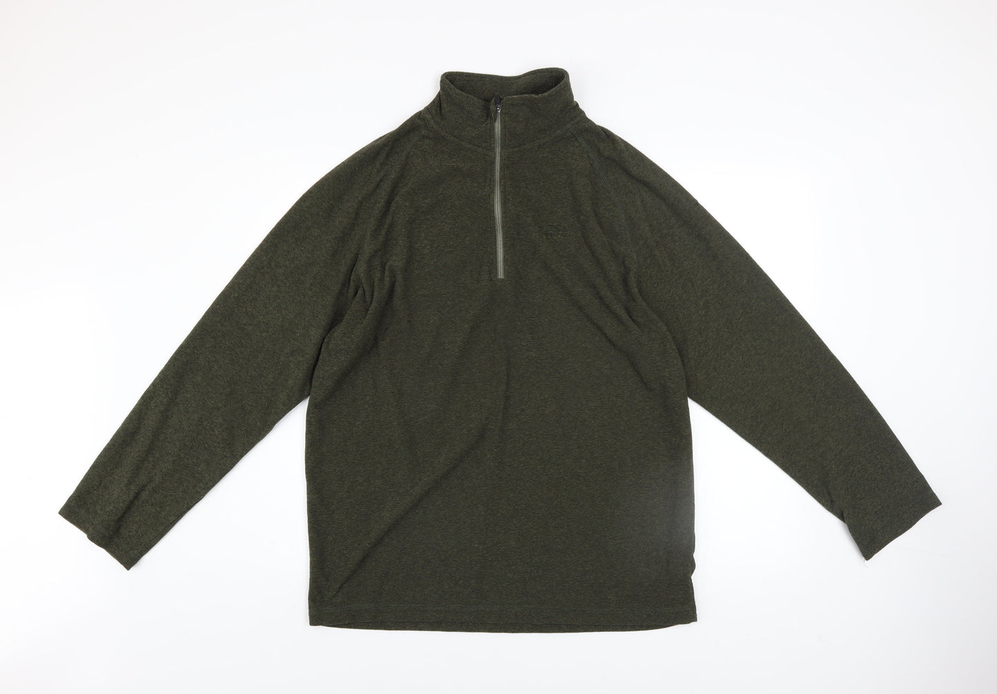 Mens UK Size XL Trespass Green Pullover Sweatshirt