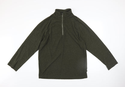 Mens UK Size XL Trespass Green Pullover Sweatshirt