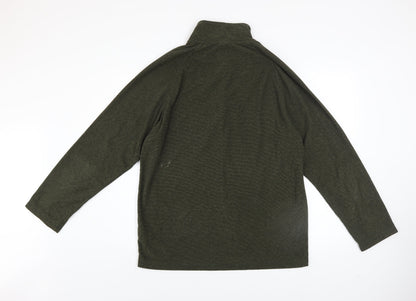 Mens UK Size XL Trespass Green Pullover Sweatshirt