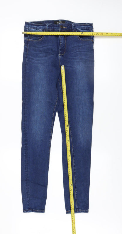 Mens UK Size 32 Diesel Slim Fit Skinny Blue Jeans