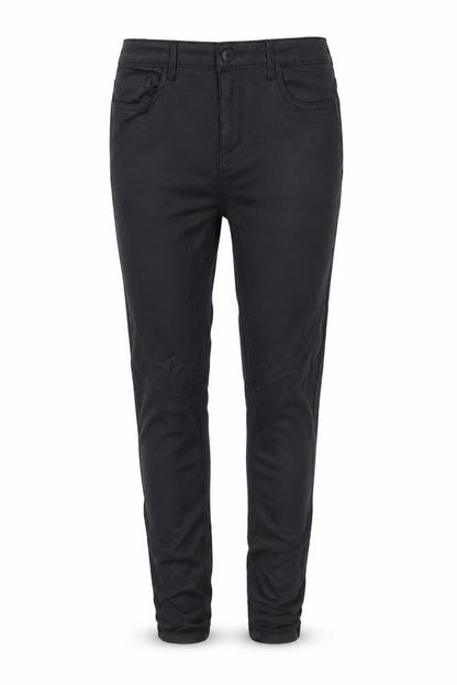 Womens UK Size 12 New Look Slim Fit Casual Workwear Black Trousers