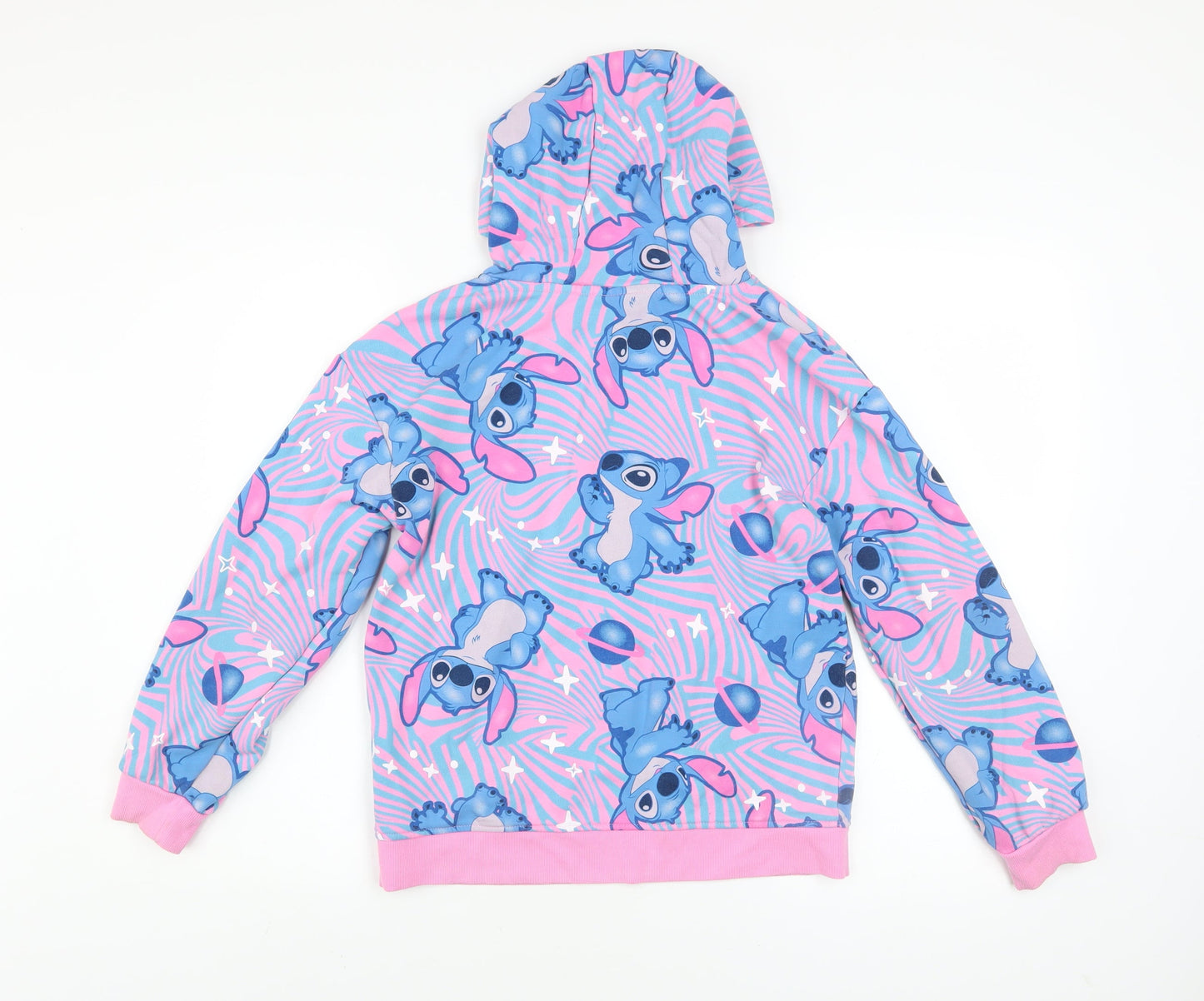 Girls UK Size 11-12 Years Primark Pink Pullover Hoodie