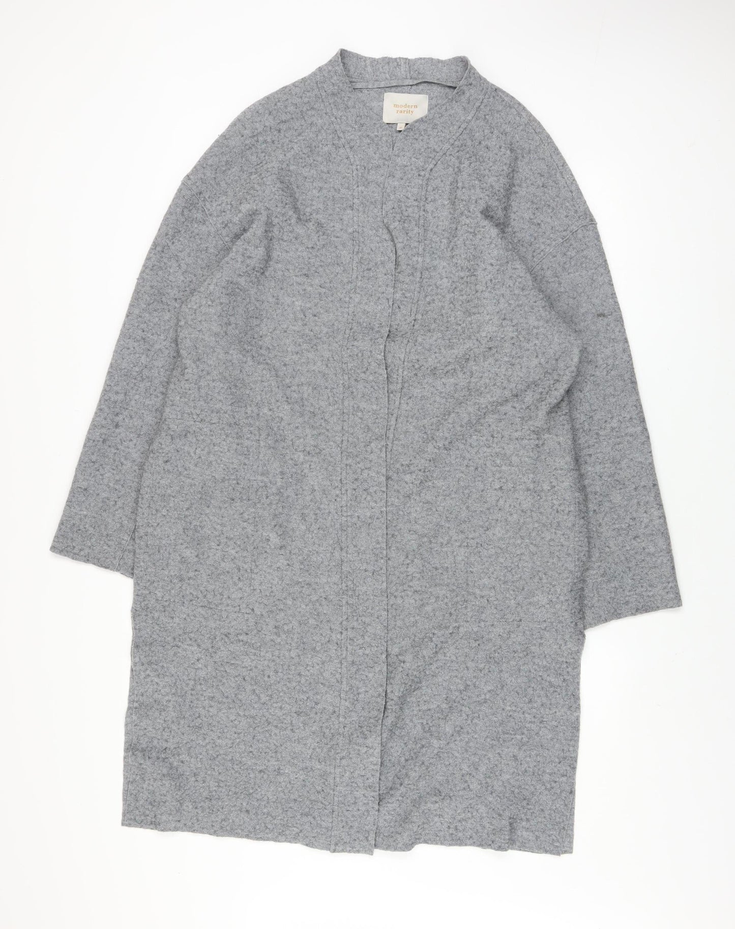 Womens UK Size M Modern Rarity Grey Overcoat