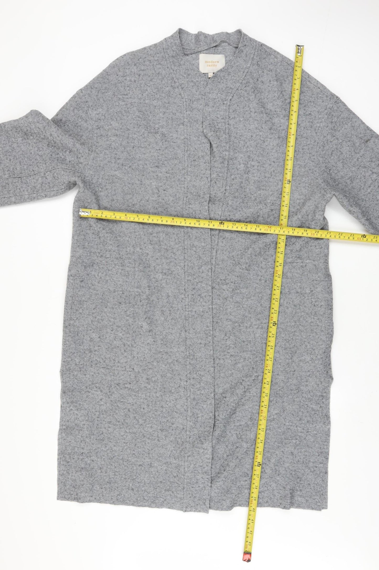 Womens UK Size M Modern Rarity Grey Overcoat