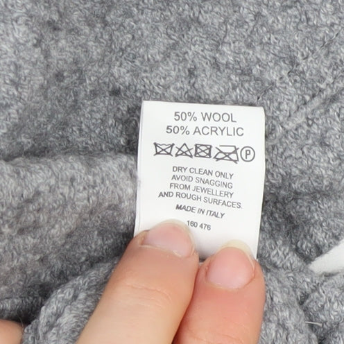 Womens UK Size M Modern Rarity Grey Overcoat