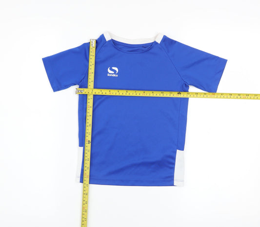 Sondico Boys Blue Short Sleeve Sports T-Shirt 5-6 Years