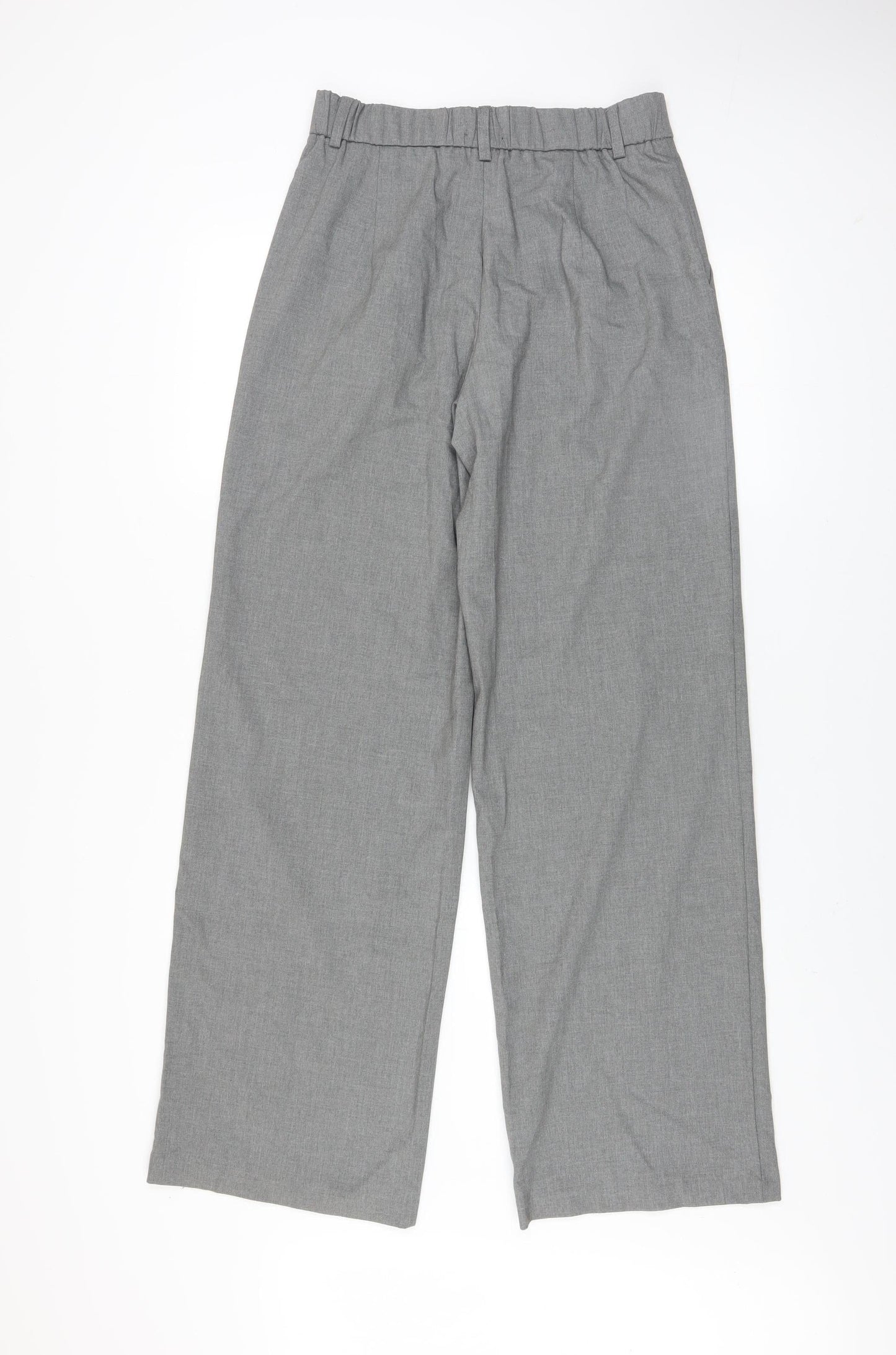 Womens UK Size 8 Stradivarius Regular Fit Business Casual Workwear Grey Trousers