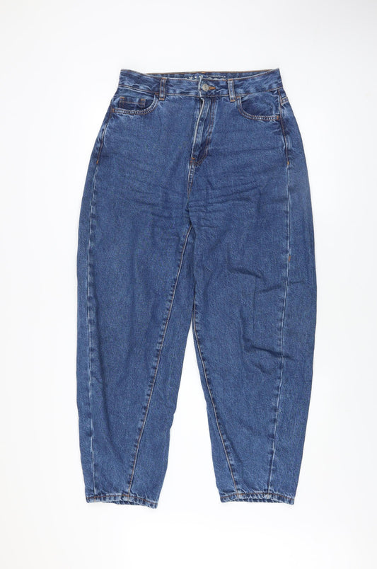 Womens UK Size 8 Primark Relaxed Fit Mom Blue Jeans