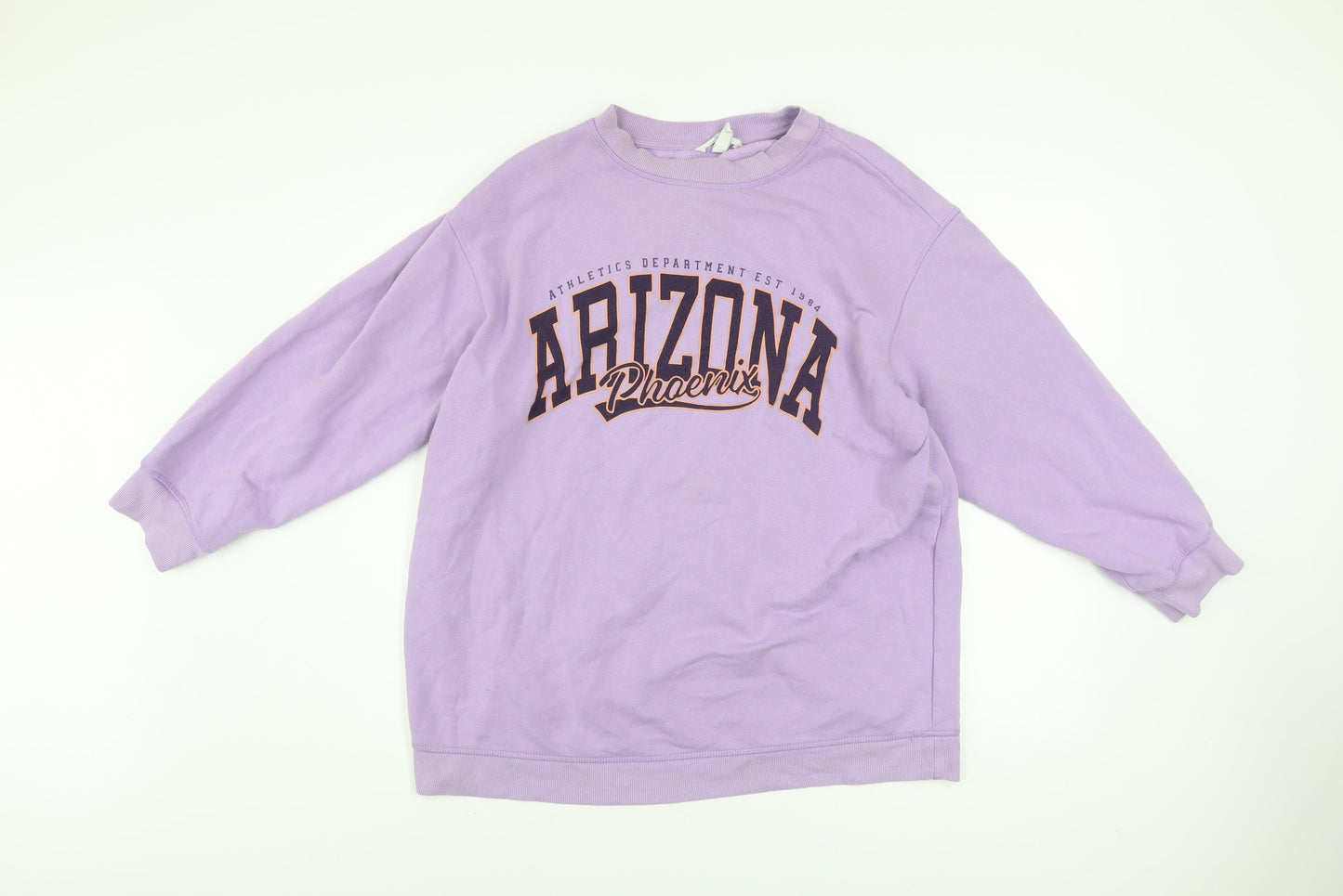 Womens UK Size 14 H&M Purple Pullover Sweatshirt