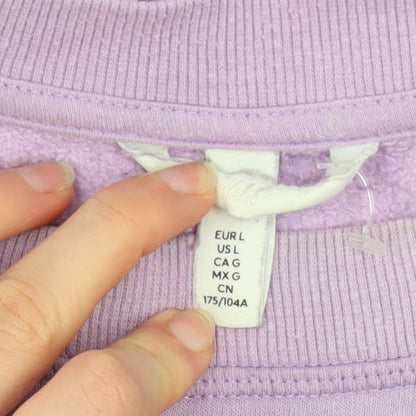 Womens UK Size 14 H&M Purple Pullover Sweatshirt