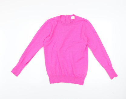 Womens UK Size 10 Savida Pink Pullover Jumper