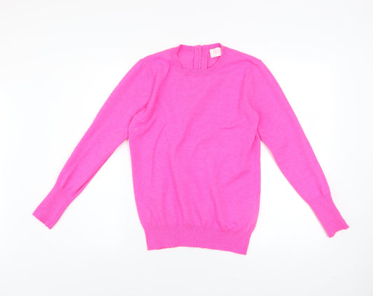 Womens UK Size 10 Savida Pink Pullover Jumper