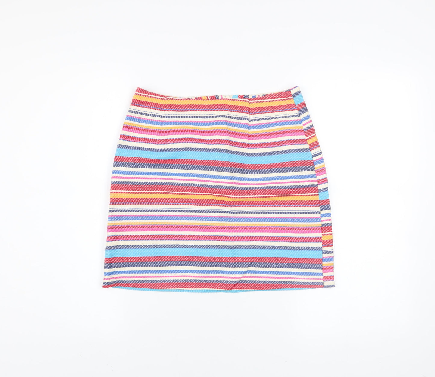 Womens UK Size 8 New Look Straight & Pencil Twill Skirt