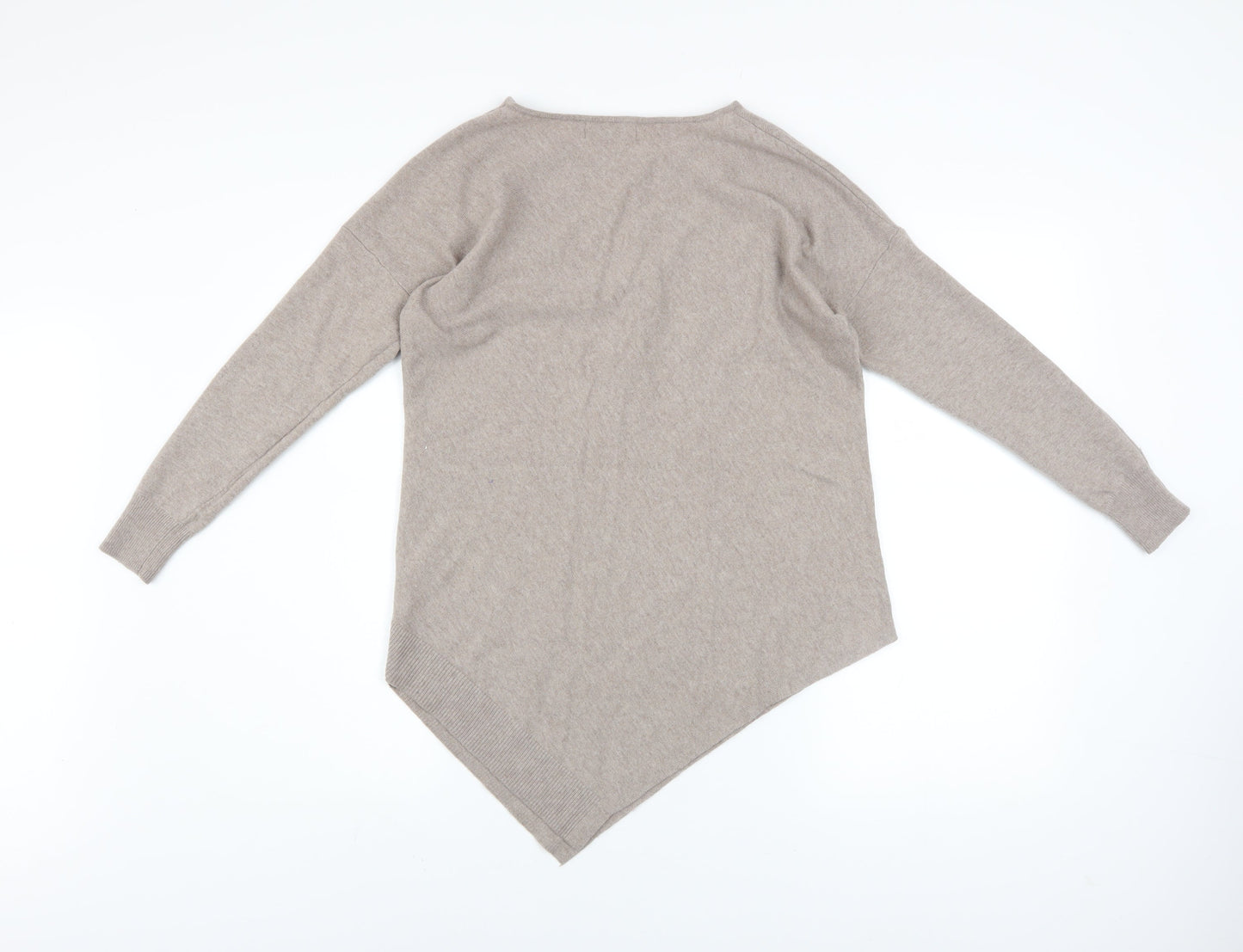 Womens UK Size S Gallery Beige Pullover Jumper