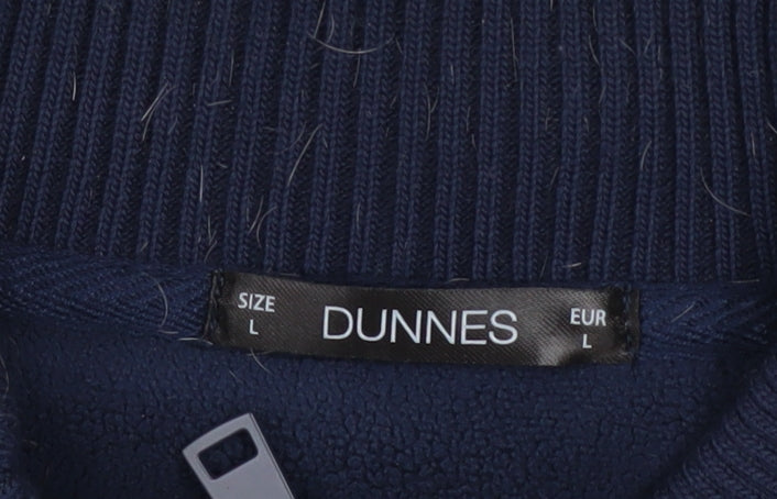 Mens UK Size L Dunnes Blue Bomber Jacket