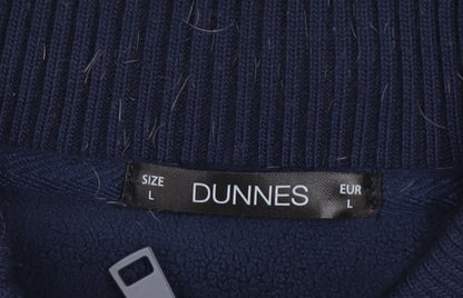 Mens UK Size L Dunnes Blue Bomber Jacket