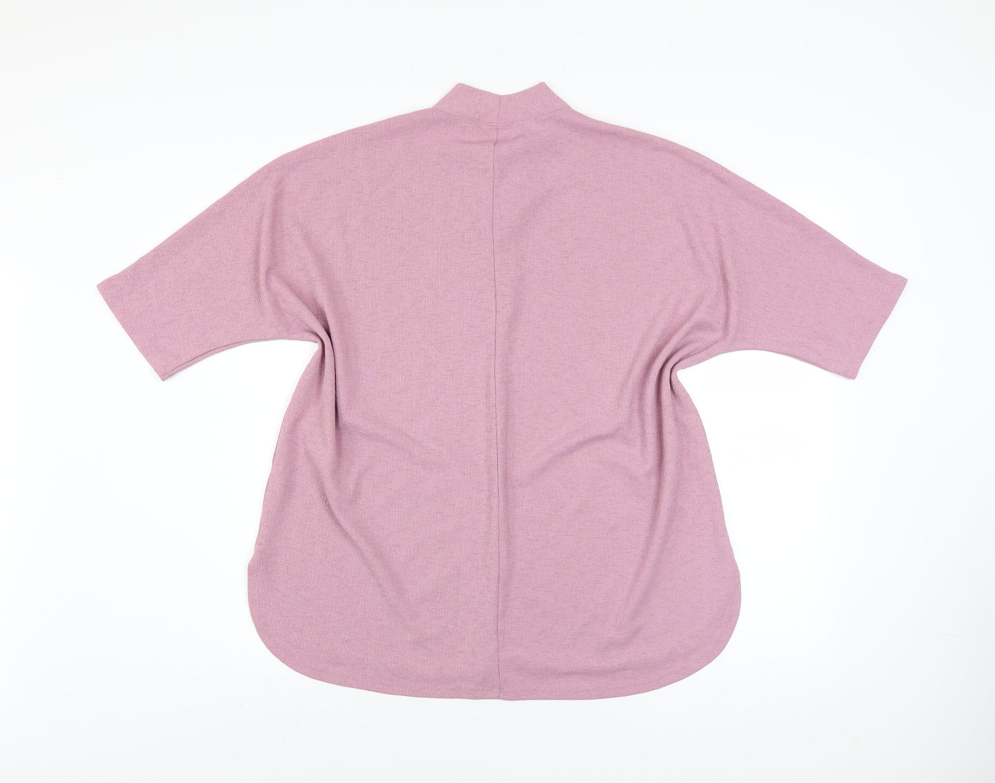 Womens UK Size L Gallery Pink Kimono Blouse