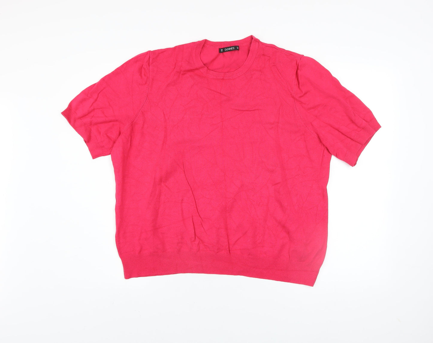 Womens UK Size 2XL Dunnes Stores Pink Pullover Jumper