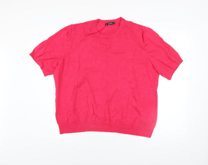 Womens UK Size 2XL Dunnes Stores Pink Pullover Jumper