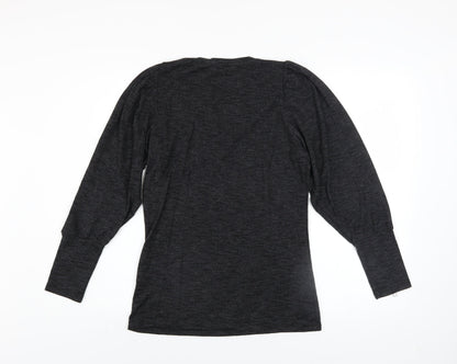 Womens UK Size 10 Dorothy Perkins Grey Pullover Jumper