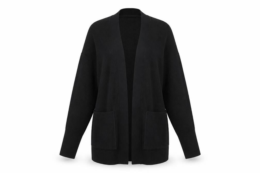 Womens UK Size XS NEXT Black Cardigan Jumper