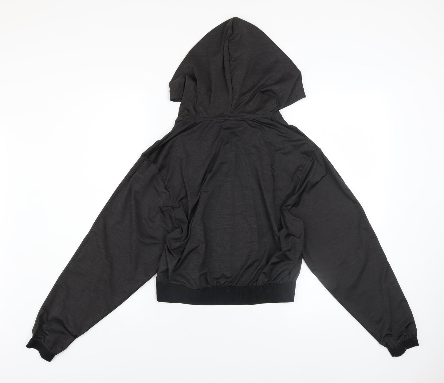 Womens UK Size 10 PUMA Black Full Zip Hoodie