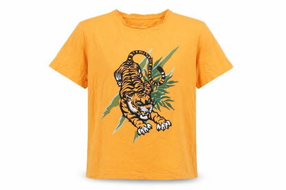 Boys UK Size 13-14 Years Primark Orange Basic T-Shirt